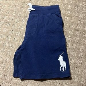 Boys POLO navy short size 7